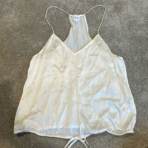 CAMI nyc silk white XS camisole